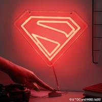 DC Comics LED Wall Lamp Light Superman Neon - thumbnail