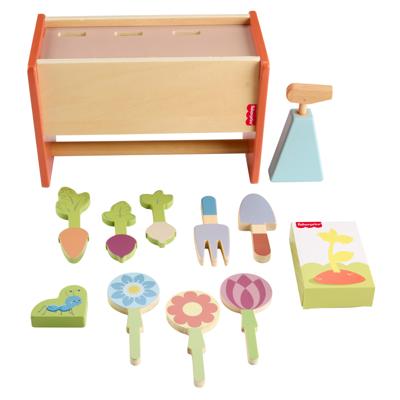 Fisher Price Houten Tuingereedschap 12-delig