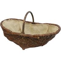 Siena Garden 01005.4/L Draaimand met jute 55 x 29 x 24 cm, ovaal 1 stuk(s) - thumbnail