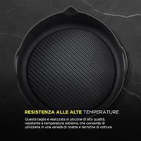 MasterPRO BGMP-7703 Bakvorm van siliconen, rond, 18,5 x 19 x 5,5 cm. - thumbnail