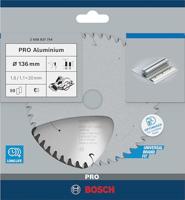 Bosch Accessories Bosch Power Tools 2608837754 Cirkelzaagblad 136 x 20 mm Aantal tanden: 50 1 stuk(s) - thumbnail
