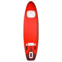 Stand Up Paddleboardset opblaasbaar 360x81x10 cm rood - thumbnail