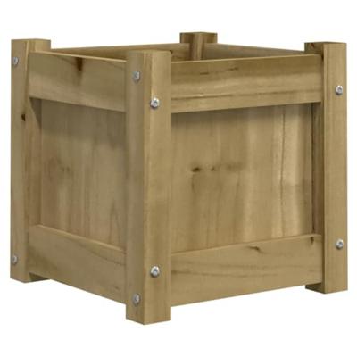 VidaXL Plantenbak 31x31x31 cm geïmpregneerd grenenhout