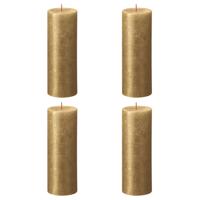 Bolsius stompkaars shimmer 190/68 gold a4 - thumbnail