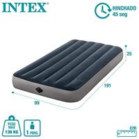 Intex 64781 DuraBeam Standard Twin Luchtbed (l x b x h) 1910 x 990 x 250 mm Donkerblauw - thumbnail