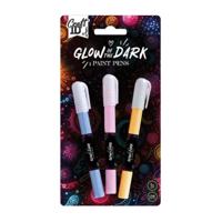 Creative Craft Group Glow in the dark verfpennen - 3st. - thumbnail