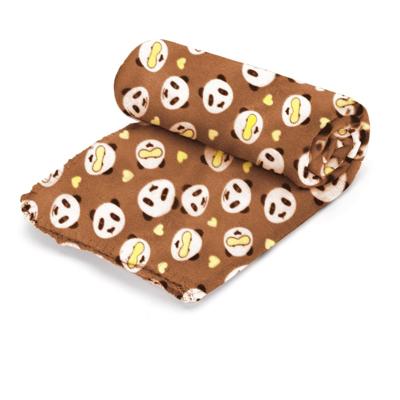 Nobleza deken voor hond en kat - Bruin - Zacht en warm - 100x120 cm