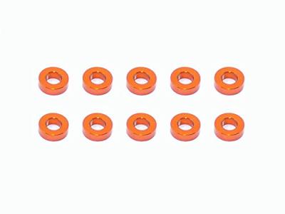 Aluminium Aanloopring 3 mm 6 mm 1 mm 1 stuk(s)