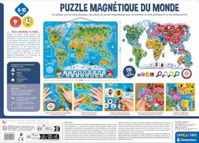 CLEMENTONI - Magnetische wereldpuzzel
