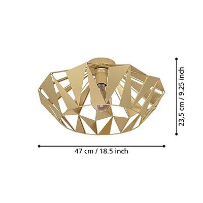 Eglo GoudenCarlton plafondlamp - Ø 47cm - 43908