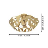 Eglo GoudenCarlton plafondlamp - Ø 47cm - 43908 - thumbnail