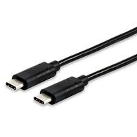 Equip USB 2.0 kabel C->C m/1, 0m Type C polybag - thumbnail