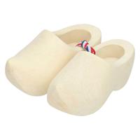 Playwood Houten klompjes 10 cm, 2st. - thumbnail