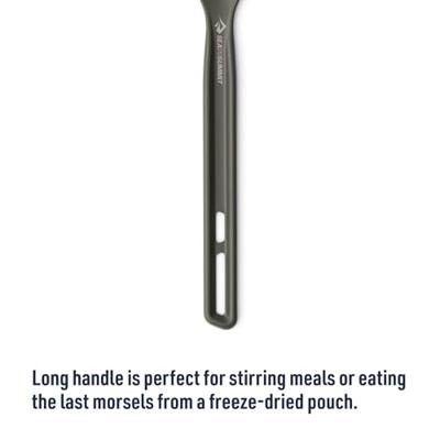 Sea to summit Frontier UL Spork - Long Handle Bestek Grijs