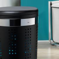 Kela - Sevilla Wasmand met Zitgedeelte - Grijs - Kela - thumbnail