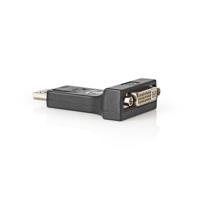 DisplayPort - DVI-Adapter | DisplayPort Male - DVI-I 24+5-Pins Female | Zwart - thumbnail