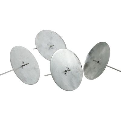 Creativ Company Kandelaar, h: 6 cm, d 7 cm, 4 stuk/ 1 doos - thumbnail