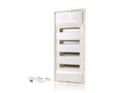 F-Tronic 7230018 HWV48+8ST Distributiekast Holle wand Aantal groepen: 56 Aantal rijen: 4 Inhoud: 1 stuk(s) - thumbnail