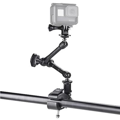 Mantona Scharnierarm Magic Arm Set (28 cm, geschikt voor GoPro Hero 11 10 9 8 7 6 5 4 3+)