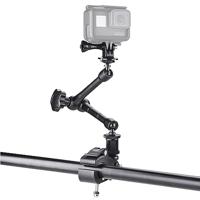 Mantona Scharnierarm Magic Arm Set (28 cm, geschikt voor GoPro Hero 11 10 9 8 7 6 5 4 3+) - thumbnail