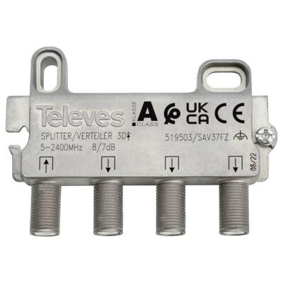 Televes SAV37FZ Lasdoos voor satellietaansluiting