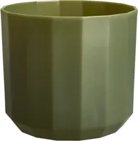 elho bloempot facet rond d17 h15cm Forest green - thumbnail