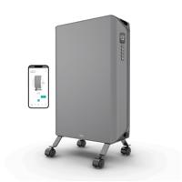 Duux Edge Oil heater 2000W Olieradiator Grijs - thumbnail