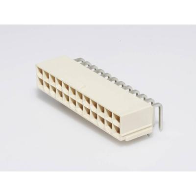 Molex 874272402 Female header, inbouw (standaard) Totaal aantal polen: 24 Rastermaat: 4.2 mm Inhoud: 1 stuk(s) Tray Molex 874272402 Female header, inbouw (standaard) Totaal aantal polen: 24 Rastermaat: 4.2 mm Inhoud: 1 stuk(s) Tray