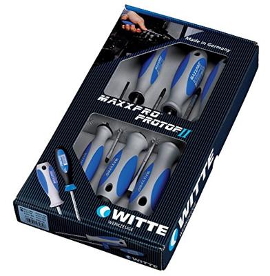 Schroevendraaierset WITTE Plat PH2 6 Onderdelen