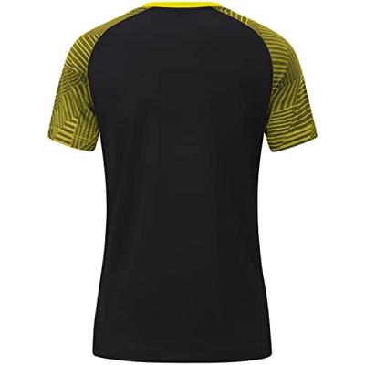 JAKO 6122D T-Shirt Performance Dames - Zwart/Zachtgeel - 44 - thumbnail