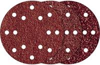 Wolfcraft 8404000 Excenterschuurpapierset Met klittenband, Geperforeerd Korrelgrootte (num) 40, 80, 120 (Ø) 150 mm 10 stuk(s) - thumbnail