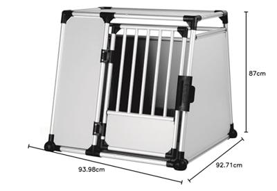 TRIXIE TRANSPORTBOX ALUMINIUM XL 94X93X87 CM