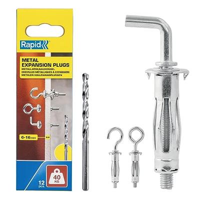 Expansiepluggen - Rapid - 5001557 - Metaal - Ø11x37 - Pak van 12 stuks