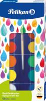Pelikan verfdoos plakkaatverf Paintbox 12 napjes - thumbnail