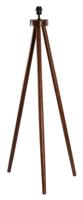 Light & Living Vloerlamp 'Ilias' Mangohout, 122cm, kleur Bruin (excl. kap) - thumbnail