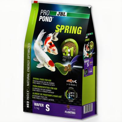 JBL Propond Spring S Koivoer 1,1kg - Gezondheid en Groei, 3mm Pellets