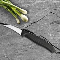 Victorinox Schilmesje gebogen zwart - thumbnail