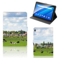 Lenovo Tab E10 Flip Case Koeien - thumbnail