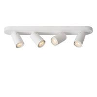 Lucide XYRUS - Plafondspot - LED Dim to warm - GU10 - 4x5W 2200K/3000K - Wit - thumbnail