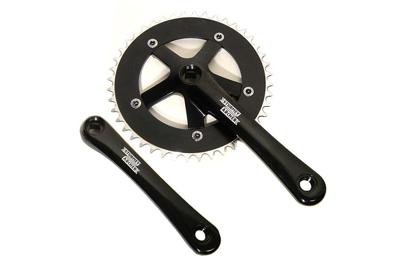 Sturmey Archer crankstel zwart 1/8" 46T 170mm FCT26 (SA)
