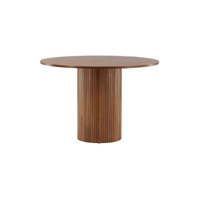 Nohr Ronde Eettafel 'Fionna' MDF 110cm, kleur Walnoot