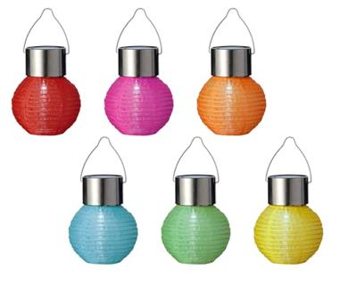 Lumineo Solar lantaarn nylon ø7xh9.5cm