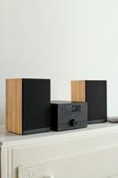Microsysteem - THOMSON - Bluetooth - Radio - CD - MP3 - USB - DAB - Hout en zwart - thumbnail