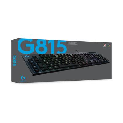 Gaming G815 - Toetsenbord - achtergrondverlichting - USB - VS internationaal - zwart