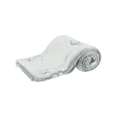 Trixie hondendeken nando softfleece lichtgrijs