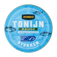 Jumbo Tonijnstukken in Olijfolie 160 g - thumbnail