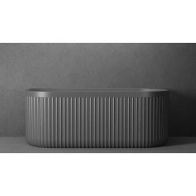 Ligbad Half Vrijstaand Ideavit Archtec Rock 170x80x63 cm Cement Grijs Ideavit Ligbad Half Vrijstaand Ideavit Archtec Rock 170x80x63 cm Cement Grijs Ideavit