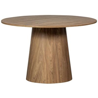 WOOOD Ronde Eettafel 'Maan' 120cm, kleur Walnoot