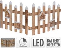 Hek met LED Bruin 98x40 cm KSD - Ksd - thumbnail
