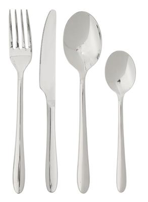 HEMA 16-delige bestekset Bari (zilver)